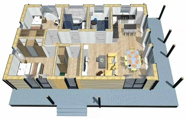 🏭 PREFAB: не «готовый дом в кузове», а высокая заводская готовность.
Что реально происходит:
🏭 Производство: стены, перекрытия, кровля — всё делают на заводе в контролируемых условиях | Сетка — социальная сеть от hh.ru