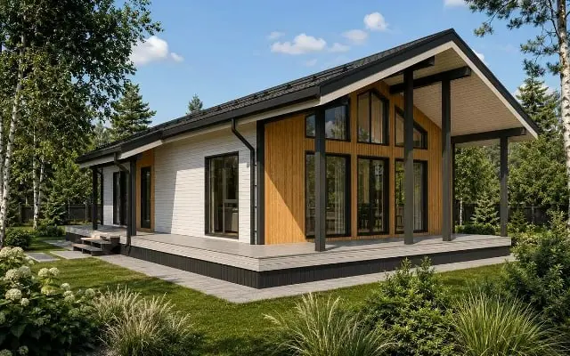 🏭 PREFAB: не «готовый дом в кузове», а высокая заводская готовность.
Что реально происходит:
🏭 Производство: стены, перекрытия, кровля — всё делают на заводе в контролируемых условиях | Сетка — социальная сеть от hh.ru