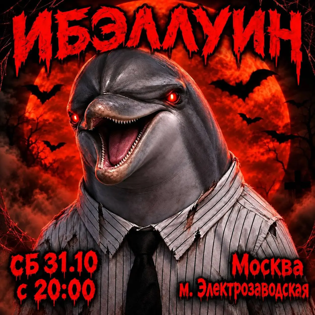 🧛 РОЗЫГРЫШ 3 БИЛЕТОВ НА ИБЭЛЛУИН! (18+)
Москва, пока вы откладываете покупку билетов, мы с друзьями разыграем 3 бесплатных проходки | Сетка — социальная сеть от hh.ru