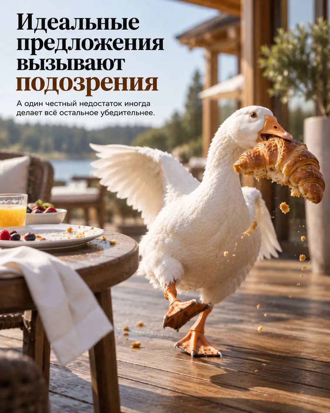 "У нас прекрасный отель, но гусь Гриша - хам" | Сетка — социальная сеть от hh.ru