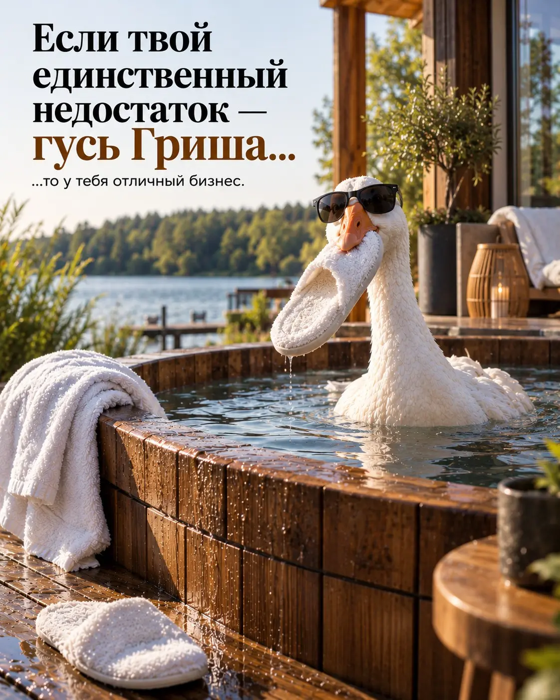 "У нас прекрасный отель, но гусь Гриша - хам" | Сетка — социальная сеть от hh.ru