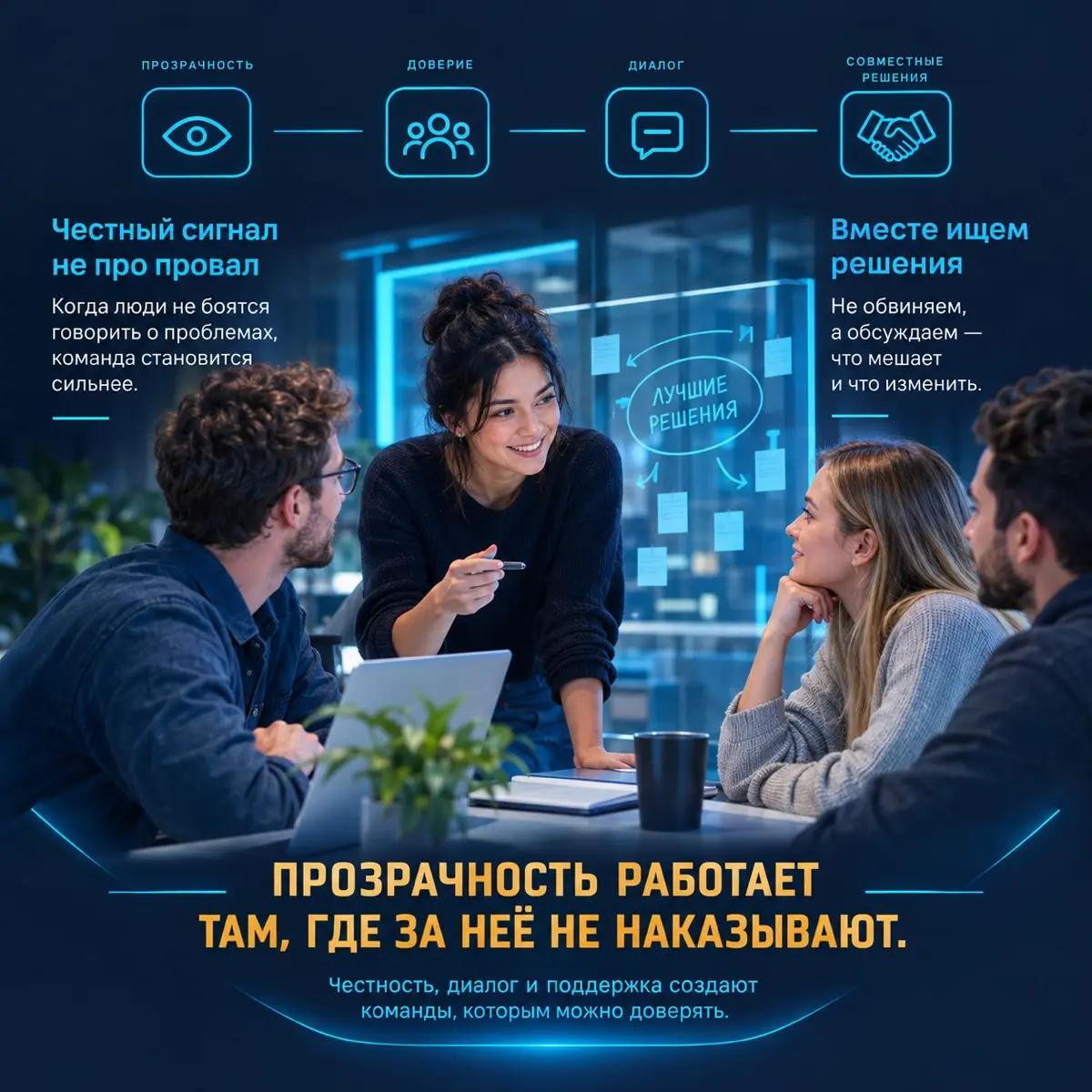 Прозрачность без виноватых | Сетка — социальная сеть от hh.ru