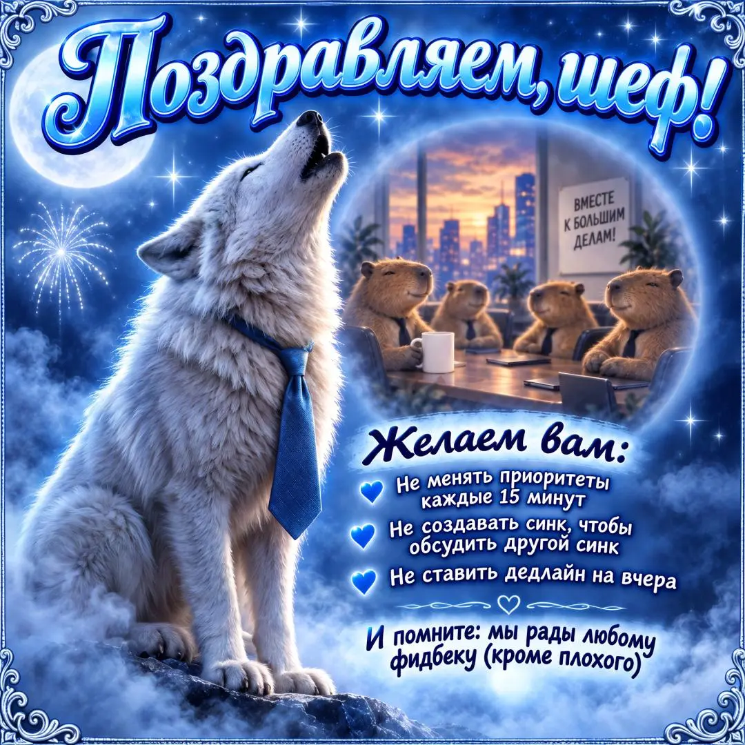 🌹 16 октября — День босса! | Сетка — социальная сеть от hh.ru