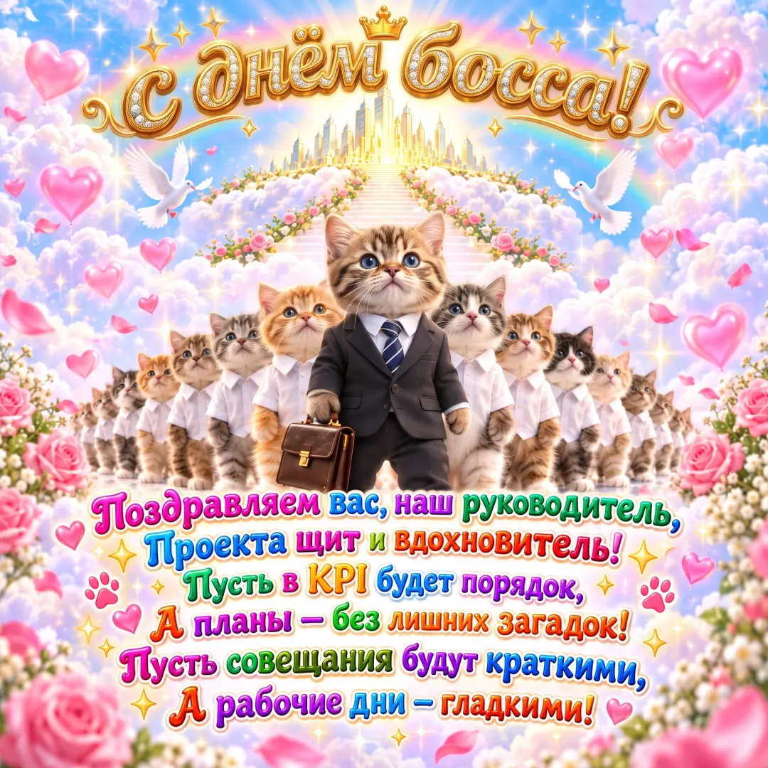 🌹 16 октября — День босса! | Сетка — социальная сеть от hh.ru