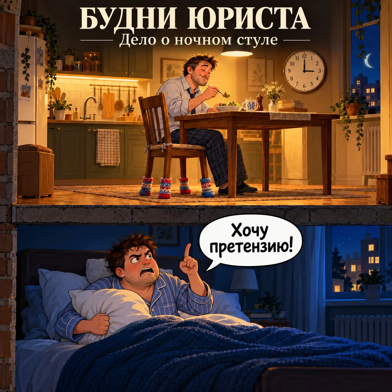 Будни юриста. И дело о ночном стуле 🪑 | Сетка — социальная сеть от hh.ru