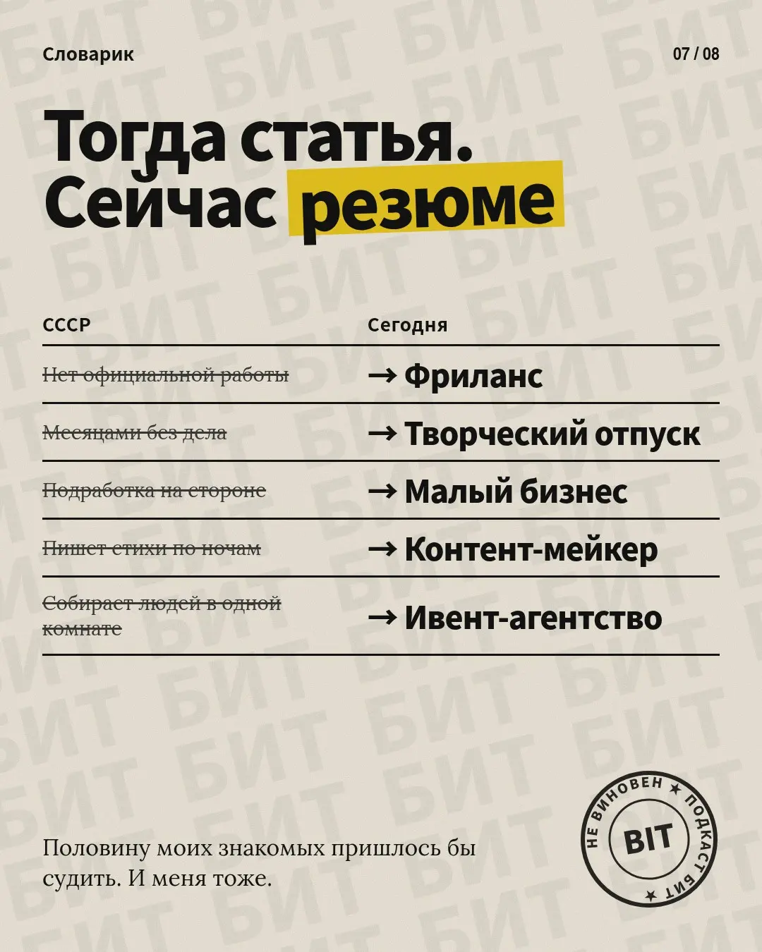 Как бы назвали фрилансера в СССР? Тунеядцем | Сетка — социальная сеть от hh.ru