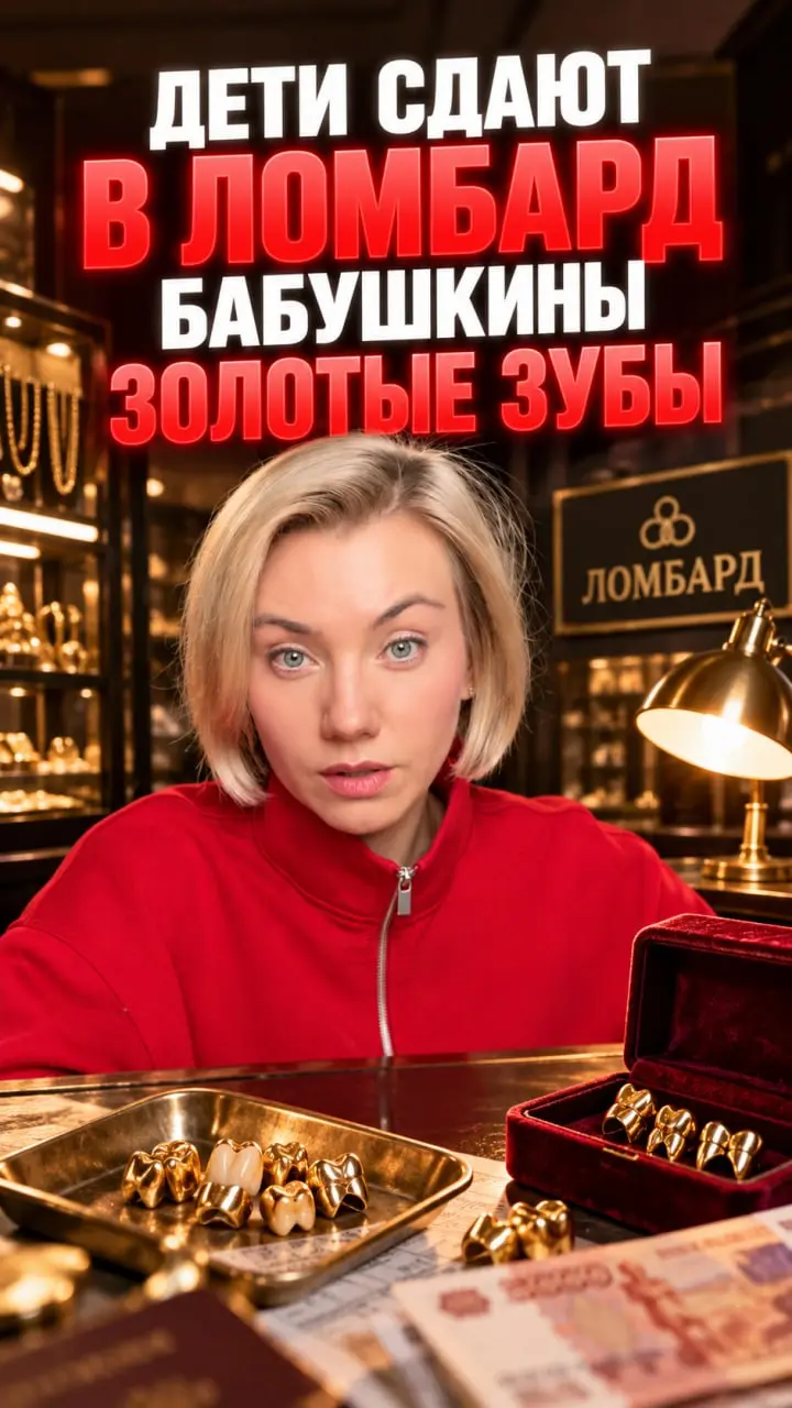 🤔 Пятнадцатилетние дети сдают в ломбард бабушкины золотые зубы. Я не шучу
😭 Сначала из дома пропадает мелочь, потом телефон ребёнка внезапно оказывается в ремонте, очень надолго | Сетка — социальная сеть от hh.ru