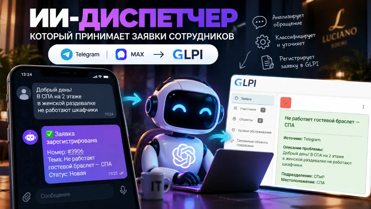 Разработал ИИ-диспетчера, который принимает заявки сотрудник | Сетка — социальная сеть от hh.ru