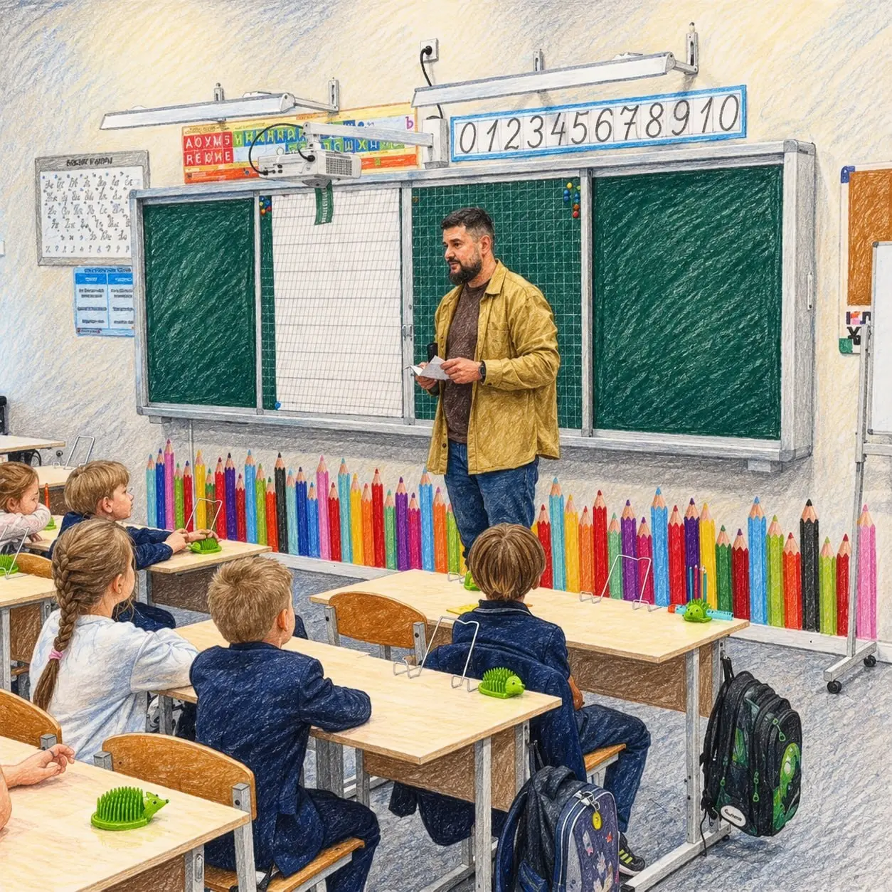 Как я попытался спасти первый «Е»
Cтарший сын в этом году пошёл в первый класс | Сетка — социальная сеть от hh.ru