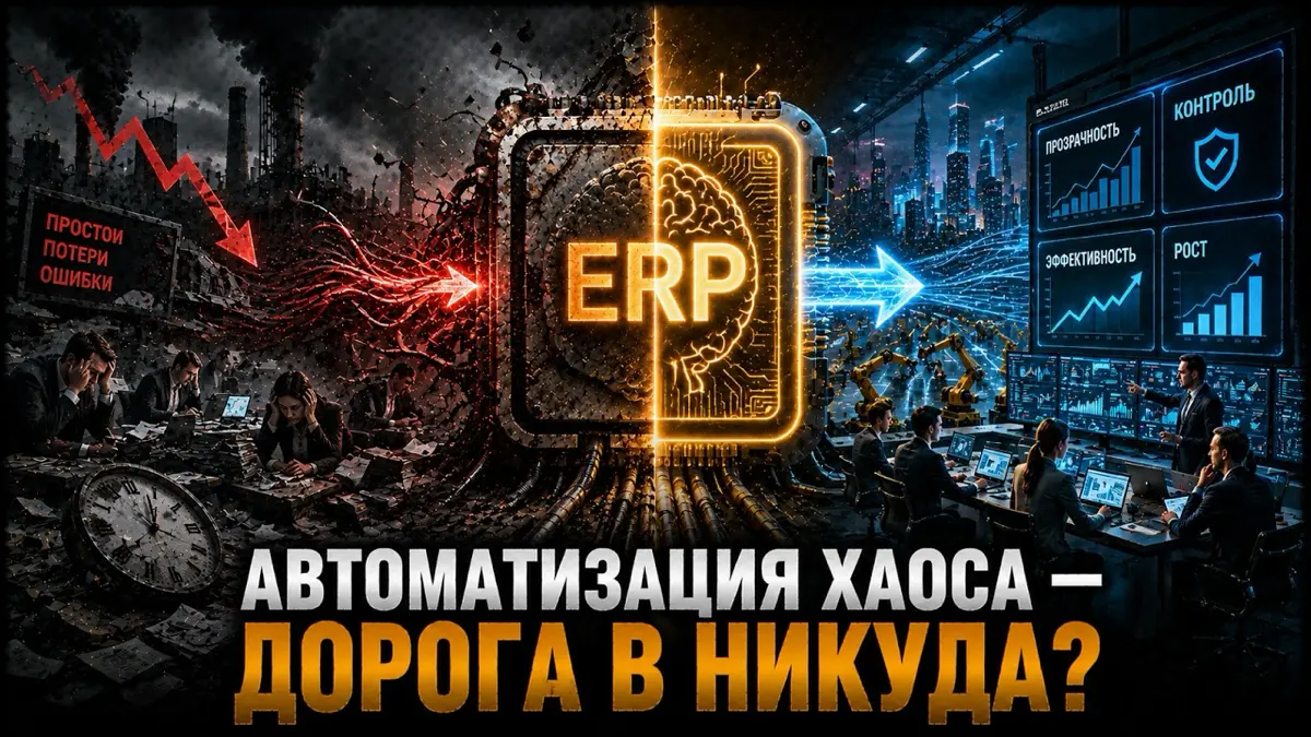 Почему автоматизация хаоса стоит миллионы долларов? Ошибки ERP и цифровая трансформация
Многие проблемы организации долгое время остаются незаметными | Сетка — социальная сеть от hh.ru
