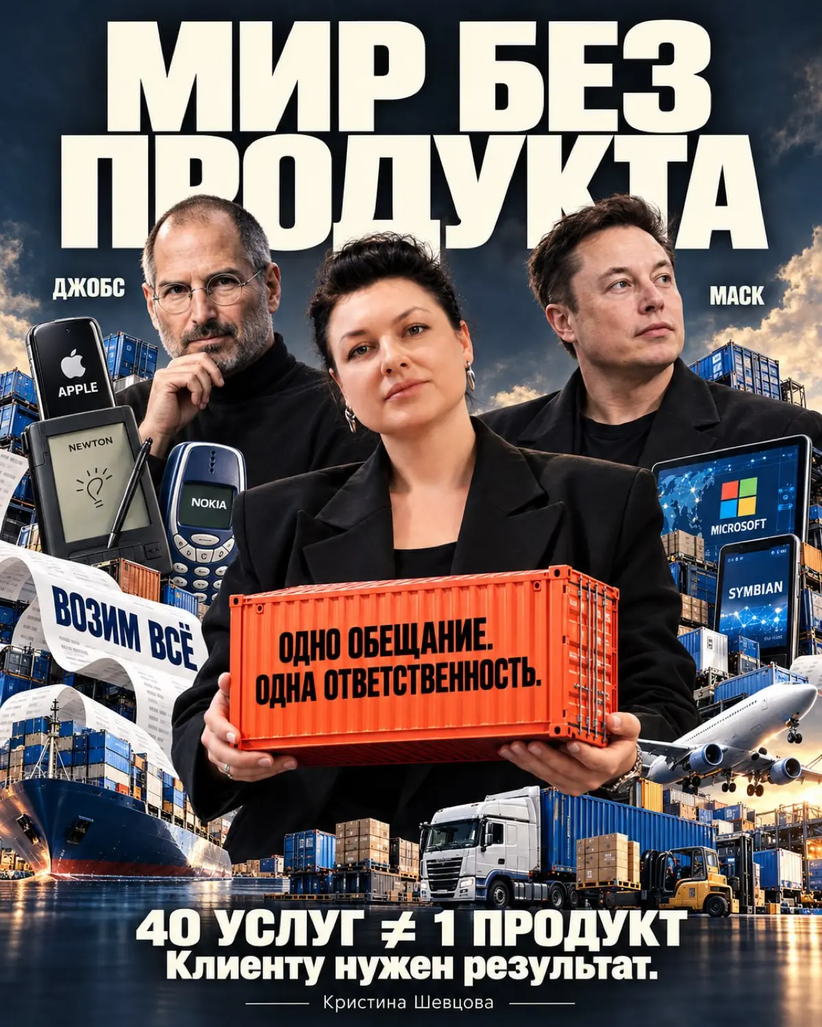 Опять поспорили. Мой любимый спор. Я говорю: в логистике почти ни у кого нет Продукта. Есть технология: машины, контейнеры, ставки, брокер, склад, личный кабинет с трекингом. А Продукта нет | Сетка — социальная сеть от hh.ru