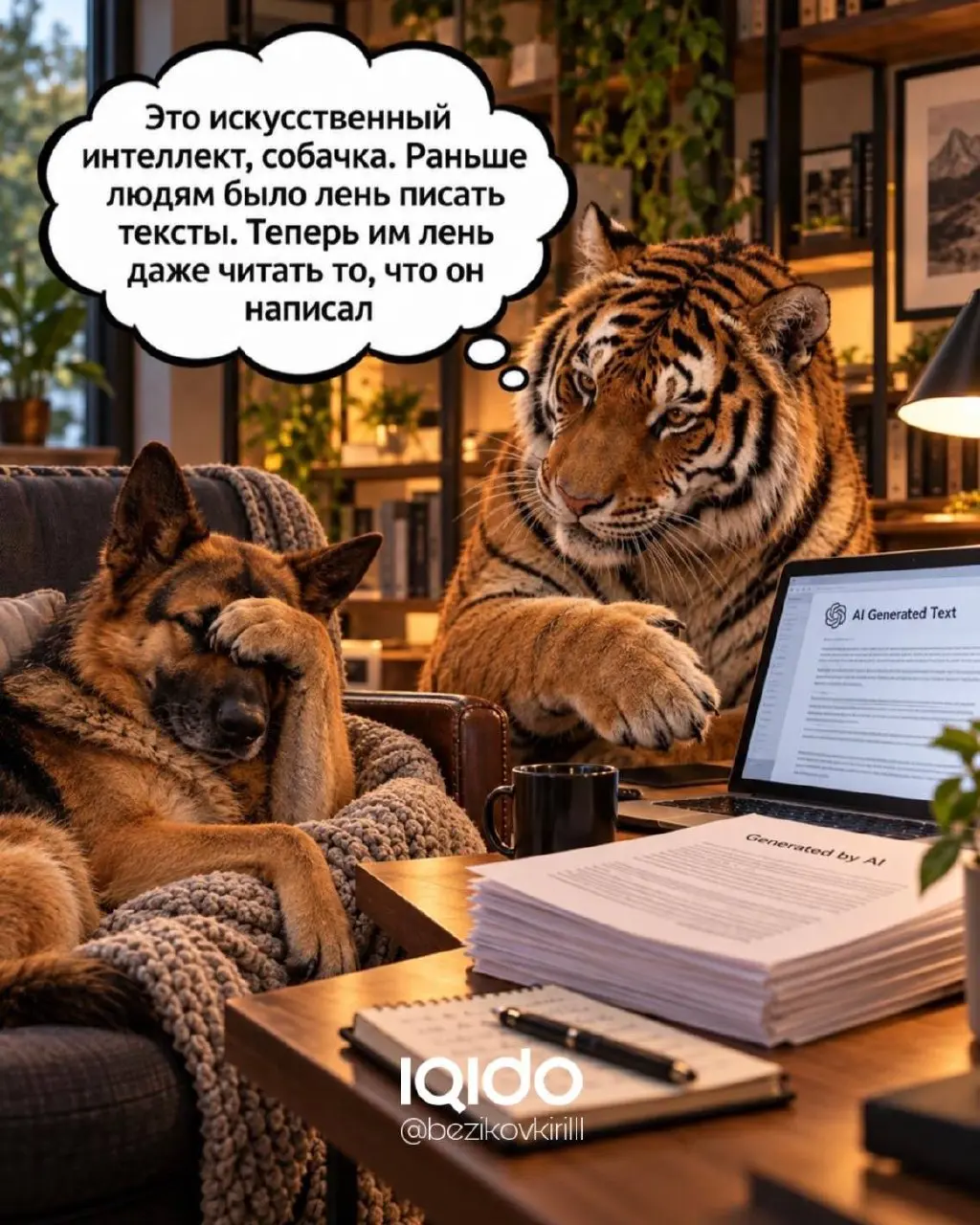 Вот такая вот ….. собачка😅
Нейромакс 👉🏻 тут | Сетка — социальная сеть от hh.ru