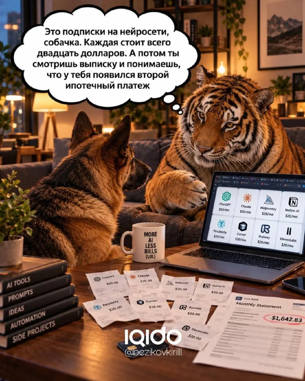 Вот такая вот ….. собачка😅
Нейромакс 👉🏻 тут | Сетка — социальная сеть от hh.ru