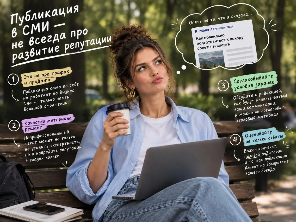 Публикация в СМИ: когда охваты есть, а роста репутации – нет | Сетка — социальная сеть от hh.ru