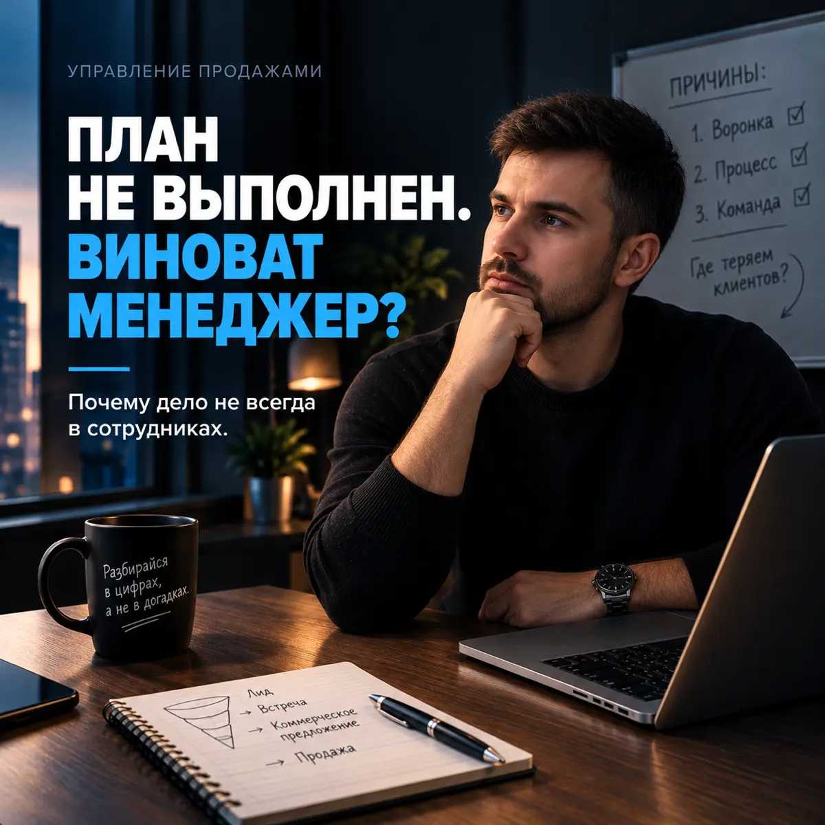 Менеджеры не выполняют план. Кого будем увольнять? | Сетка — социальная сеть от hh.ru