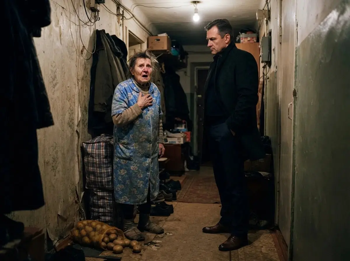 — Квартиру мы продали, — сказал муж. Я нашла спасение у подруги, с которой не говорила сорок лет
Татьяна толкнула входную дверь и замерла на пороге прихожей | Сетка — социальная сеть от hh.ru