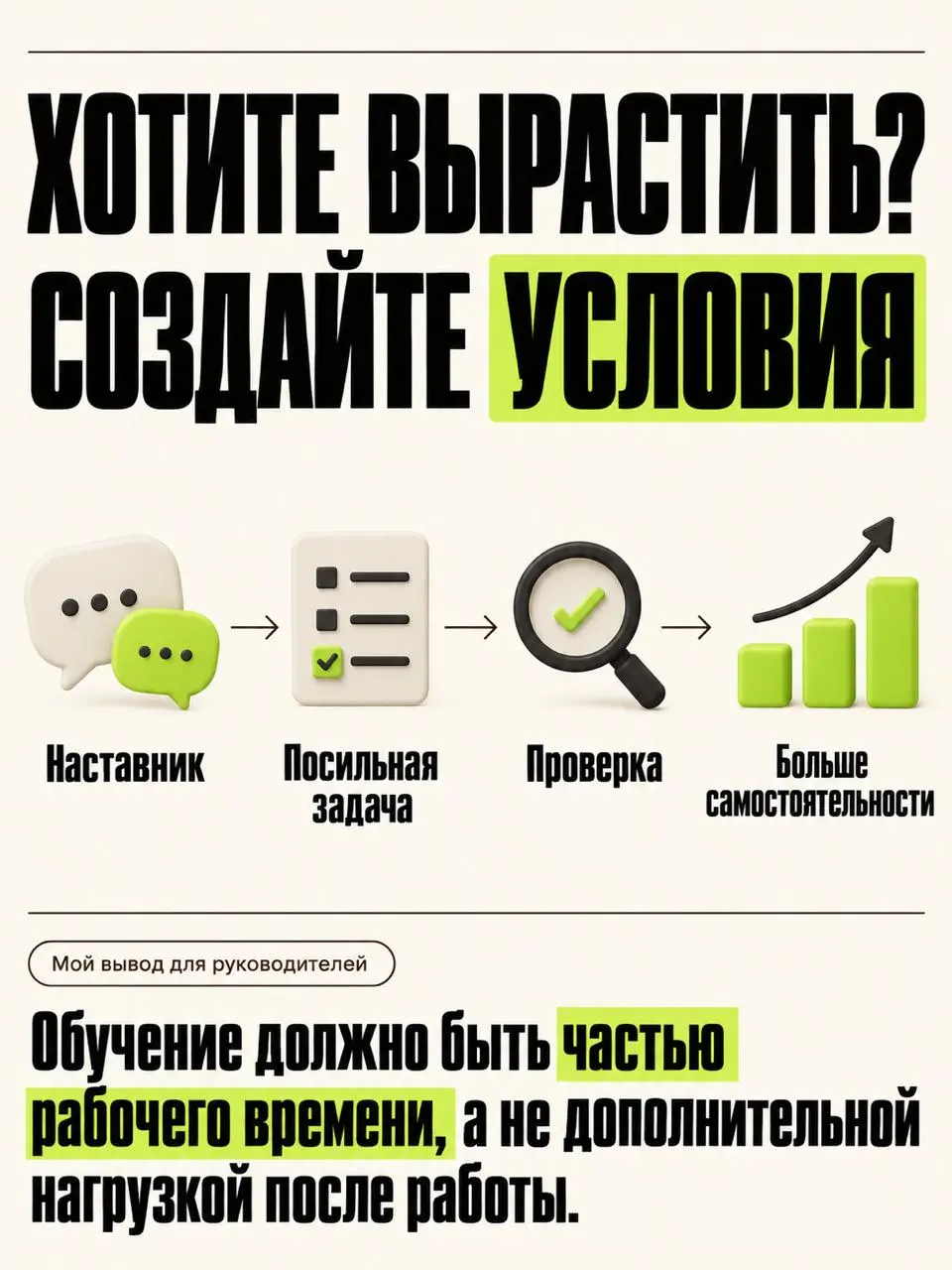 Бизнес жалуется на нехватку специалистов. Но сам же не хочет их готовить.
Представьте ситуацию.
Выпускник открывает вакансию «Младший маркетолог».
Зарплата — 50 тысяч рублей | Сетка — социальная сеть от hh.ru