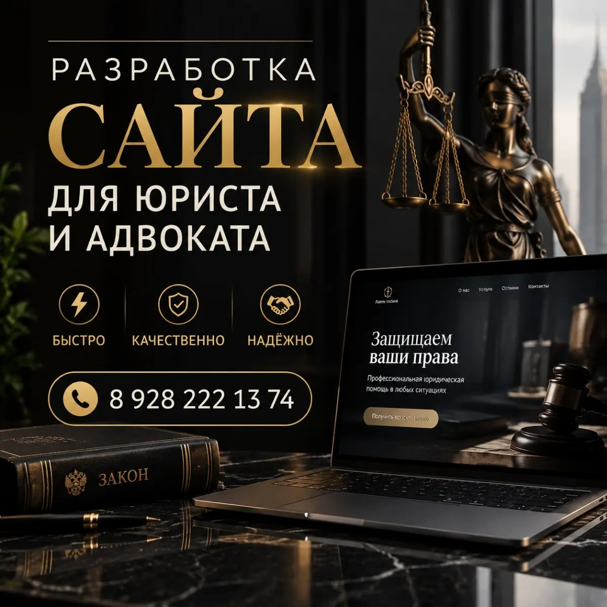 Сайт для юриста и адвоката | Сетка — социальная сеть от hh.ru