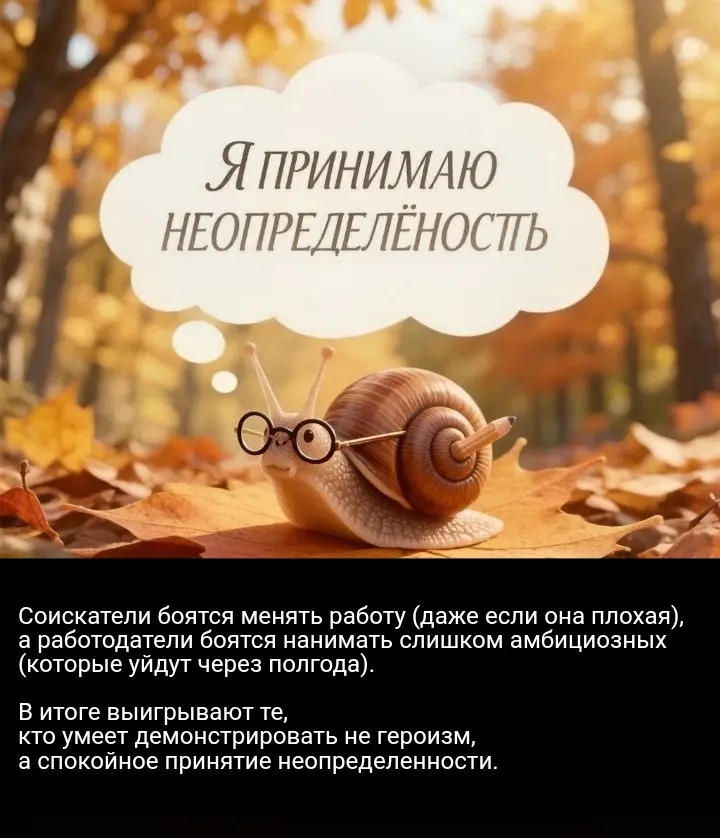 Принятие неопределенности | Сетка — социальная сеть от hh.ru