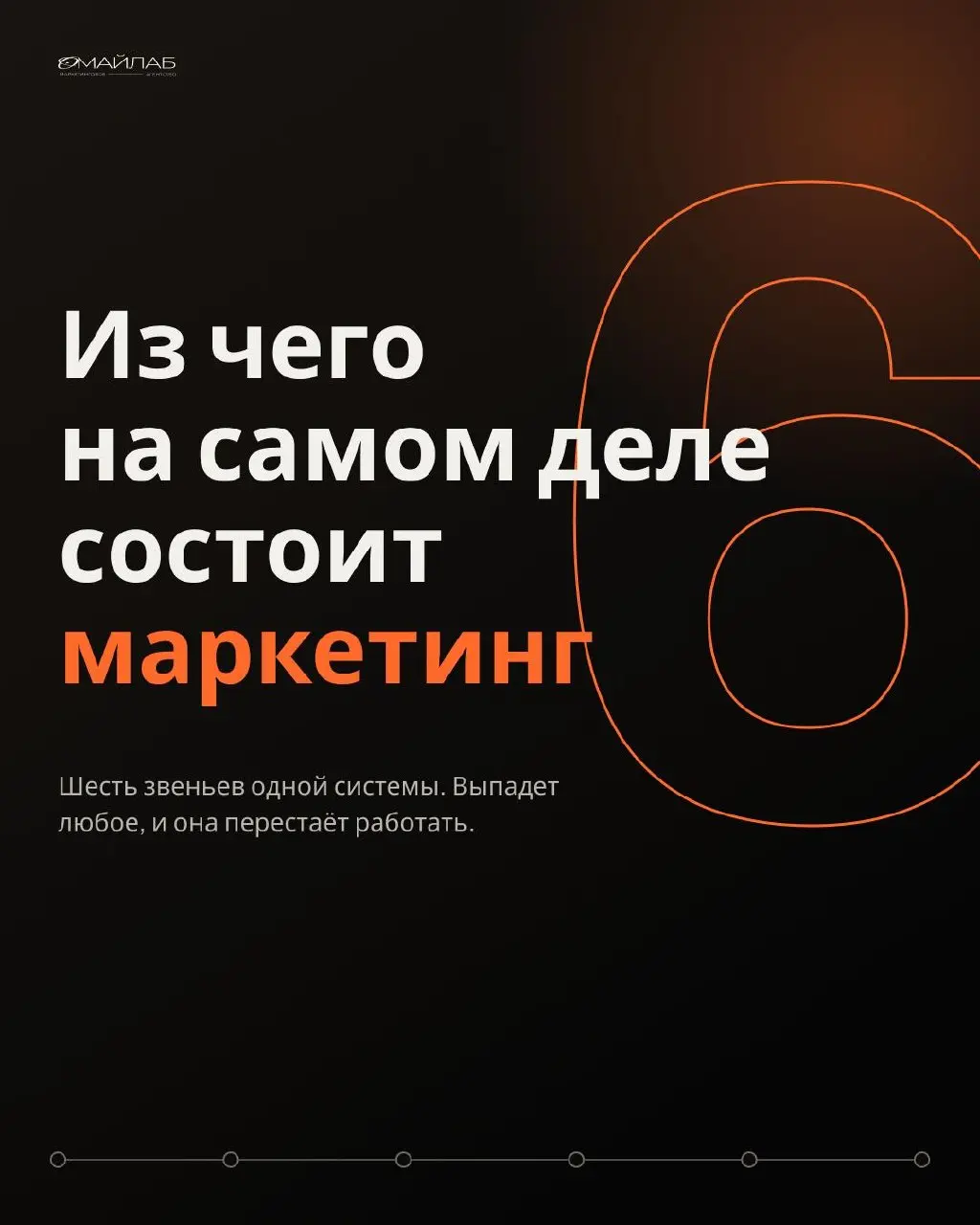 Маркетинг часто сводят к постам и рекламе. На деле это система из шести звеньев, и если выпадает одно, остальные работают вхолостую | Сетка — социальная сеть от hh.ru