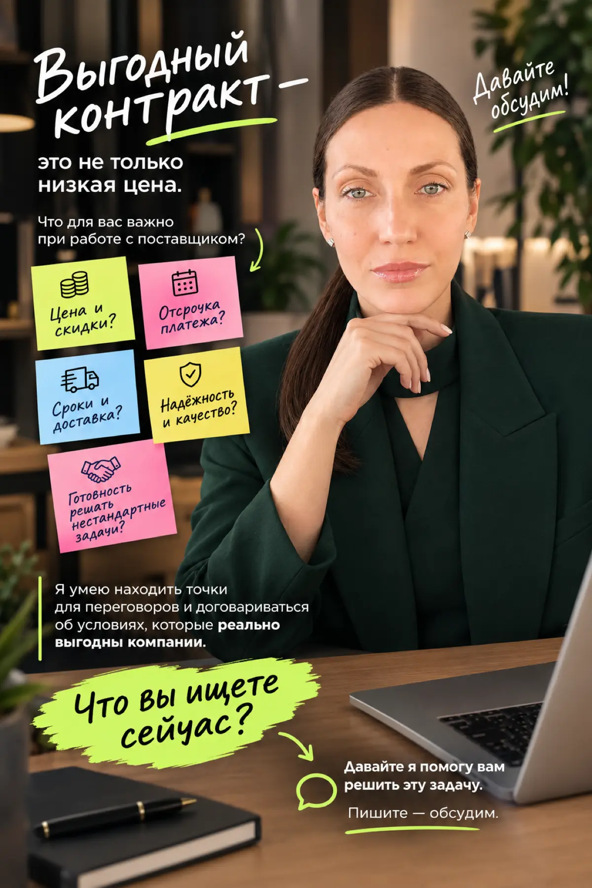 А что для вас в приоритете при выборе поставщика? | Сетка — социальная сеть от hh.ru