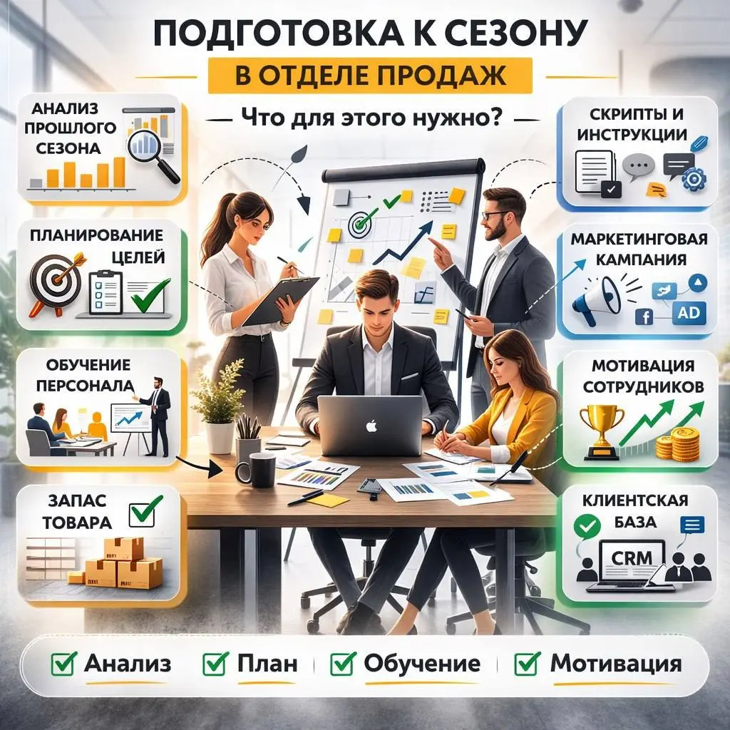 📈 Дорогие друзья! 
Сегодня поговорим о "сезонности" в продажах и о том, как к ней подготовиться | Сетка — социальная сеть от hh.ru