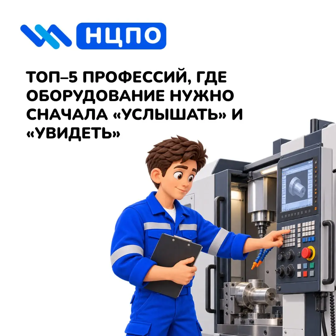 👀 ТОП–5 профессий, где оборудование нужно сначала «услышать» и «увидеть»
Иногда поломка начинается с мелочи: нового шума, вибрации, запаха, перегрева или странного поведения механизма | Сетка — социальная сеть от hh.ru