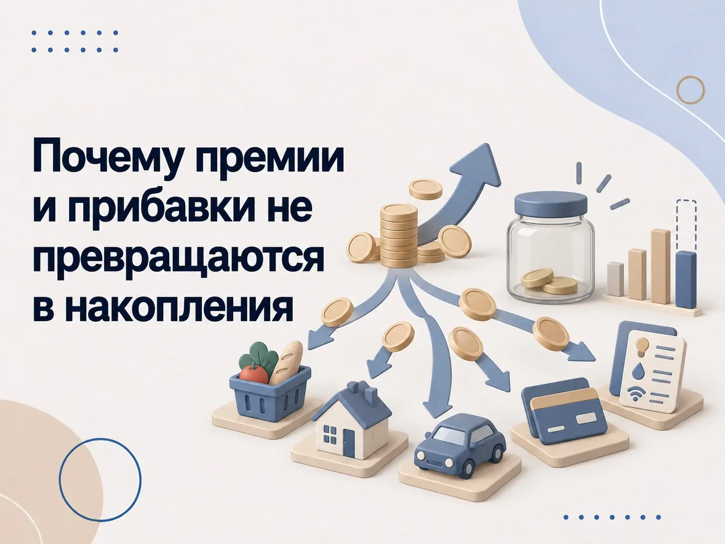 Почему прибавка не превращается в накопления | Сетка — социальная сеть от hh.ru