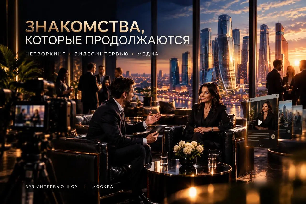 🎤 B2B ИНТЕРВЬЮ-ШОУ: ЗНАКОМСТВА, КОТОРЫЕ ПРОДОЛЖАЮТСЯ В МЕДИА
Как превратить одно мероприятие в возможность познакомиться с десятками предпринимателей и продолжить знакомство за пределами встречи?
🤝 Зн... | Сетка — социальная сеть от hh.ru