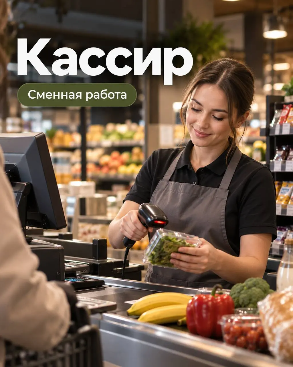 КАССИР
От 5 000₽/смена
Продуктовый магазин
• Москва, м. Китай-город
• Розничная торговля
• +79168779107
Полное описание вакансии размещено в Телеграм и Макс | Сетка — социальная сеть от hh.ru