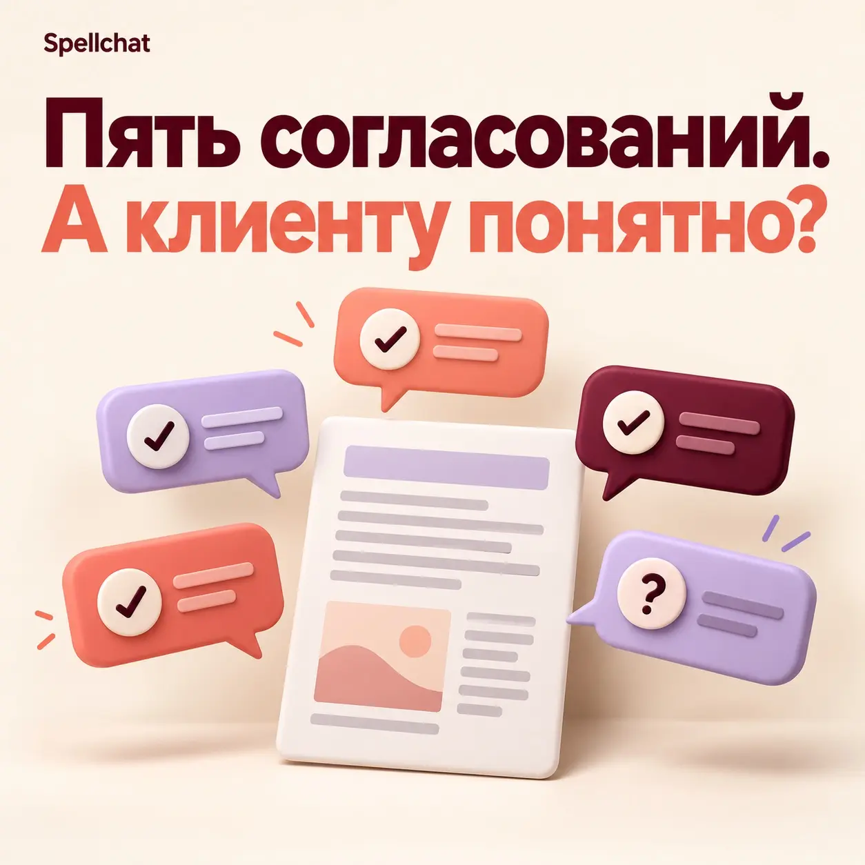 Пост согласовали. Почему клиенту всё равно ничего не понятно | Сетка — социальная сеть от hh.ru