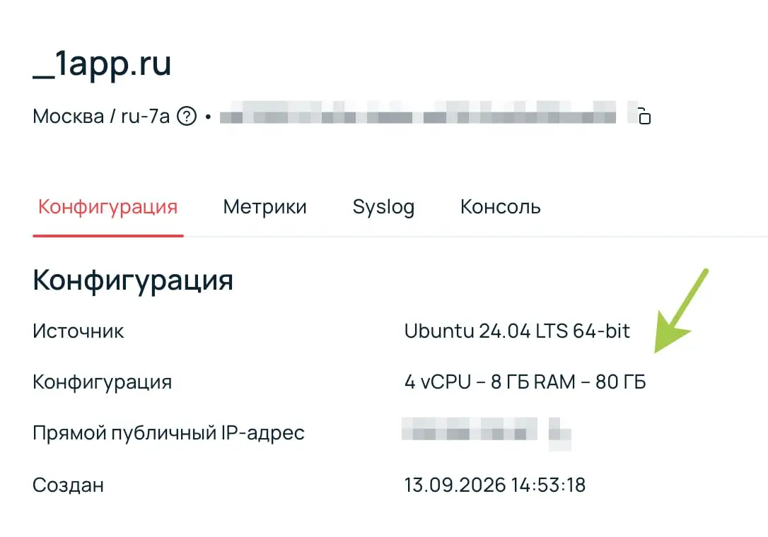 Всех клиентов 1app.ru обрабатывает вот этот сервер. Арендовали в Селектел. Нам стоит около 1000 р. Очень довольный качеством (скорость и т.п.) | Сетка — социальная сеть от hh.ru