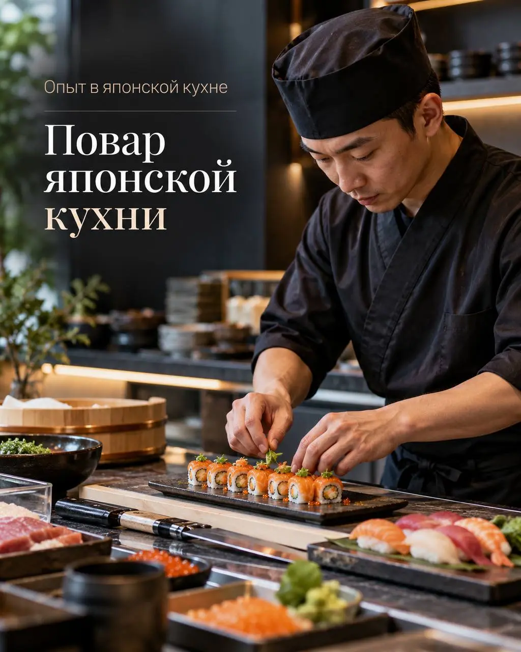 ПОВАР ЯПОНСКОЙ КУХНИ
От 150 000₽
Прямой работодатель
• Московская область, Истринский район
• Рестораны/Кафе
• +79180387975
Полное описание вакансии размещено в Телеграм и Макс | Сетка — социальная сеть от hh.ru