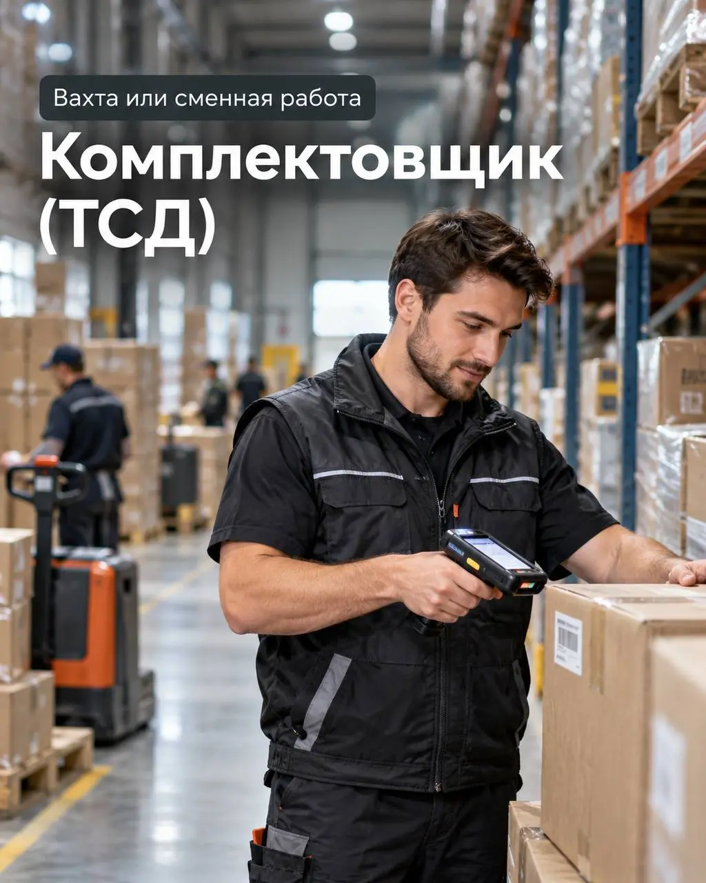 КОМПЛЕКТОВЩИК (ТСД)
До - 9 800₽/смена (можно вахтой)
Прямой работодатель
• Реутов
• Логистика
• +79779524585
Полное описание вакансии размещено в Телеграм и Макс | Сетка — социальная сеть от hh.ru