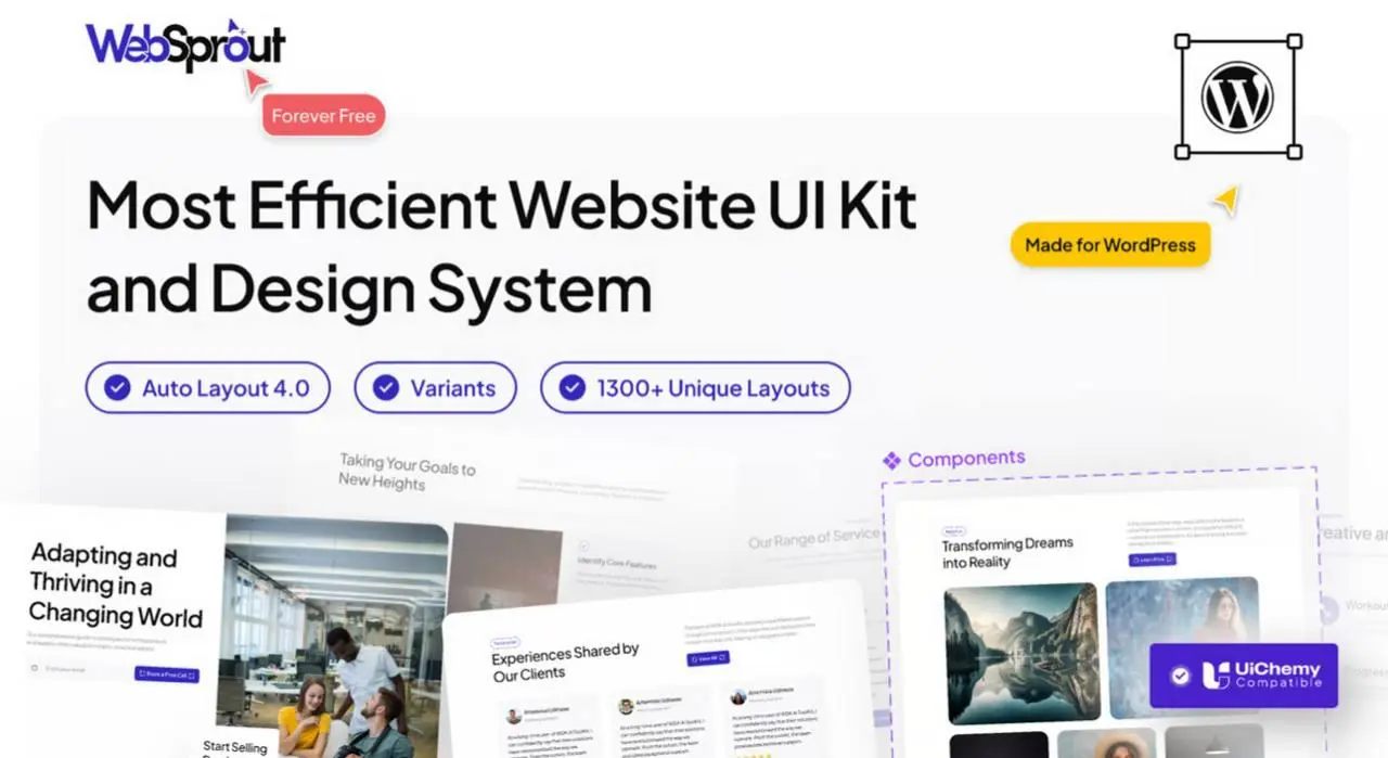 WebSprout UI Kit — большая дизайн-система для Figma, в которой собрали всё необходимое для быстрой работы над интерфейсами | Сетка — социальная сеть от hh.ru