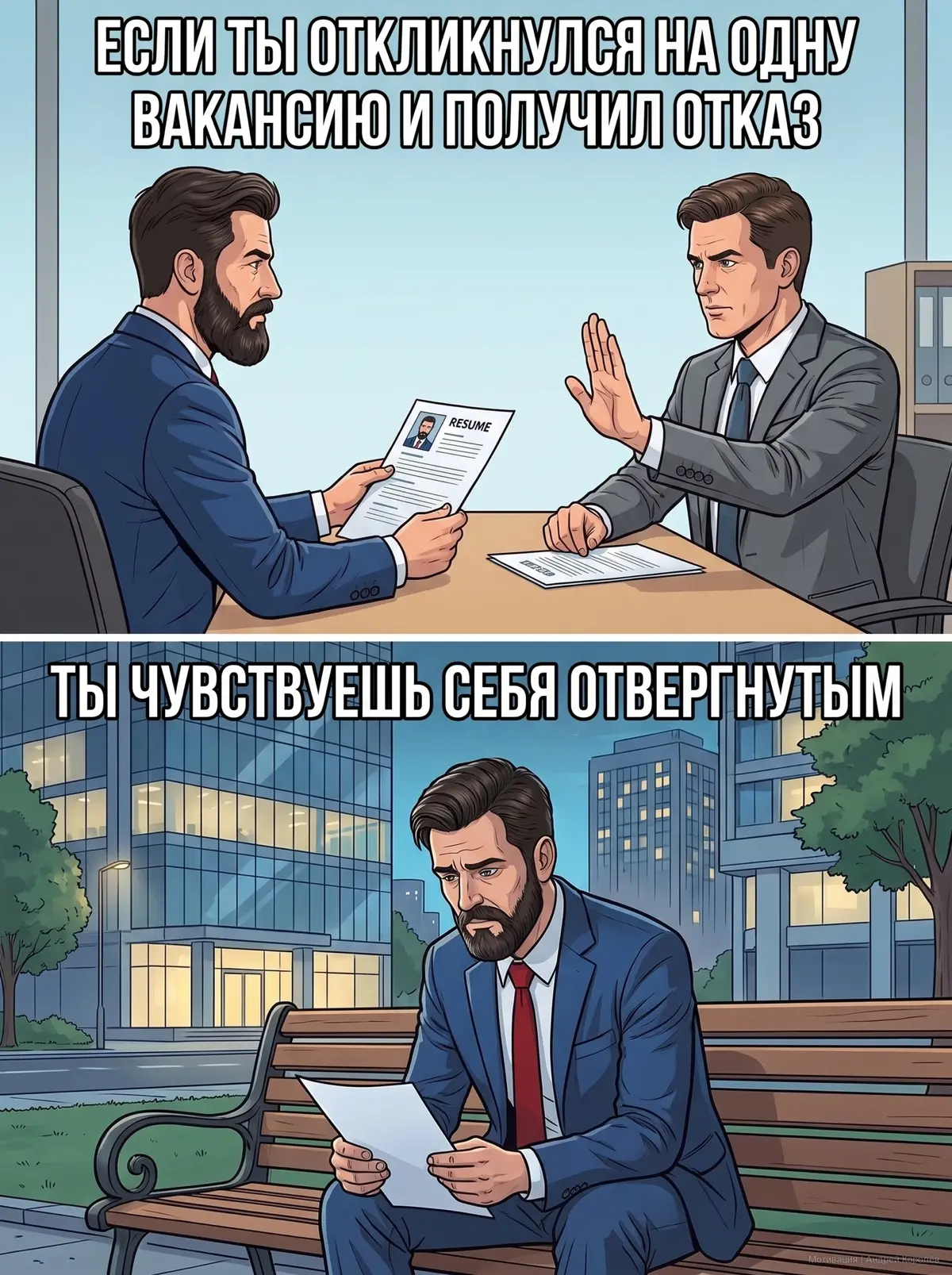 Замыкаться на одном-единственном варианте — верный способ потерять запал при первом же отказе | Сетка — социальная сеть от hh.ru