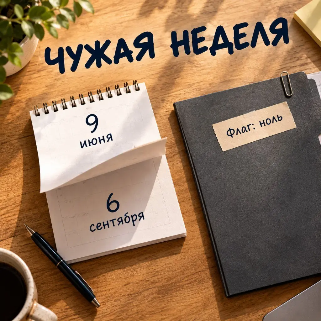 За что витрина держит неделю
ISO прочиталась наоборот: 9 июня стало 6 сентября. Флаг новой публикации ушёл в ноль. Отчёт открылся. Неделя была чужая.
Неделю беру из имени файла и из дат внутри | Сетка — социальная сеть от hh.ru