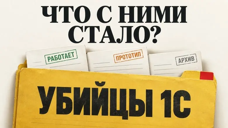 Что стало с «убийцами 1С»?
Написал статью на Хабр про текущее положение у программ, которым пророчили заменить 1С | Сетка — социальная сеть от hh.ru