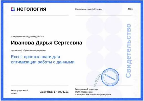 Дарья Иванова