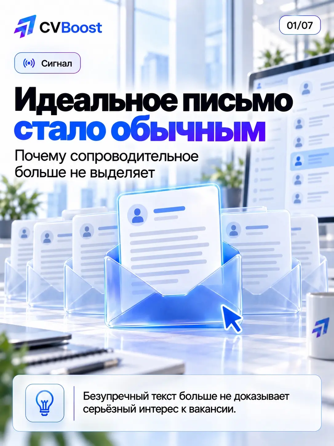 ✉️ Идеальное письмо стало обычным | Сетка — социальная сеть от hh.ru