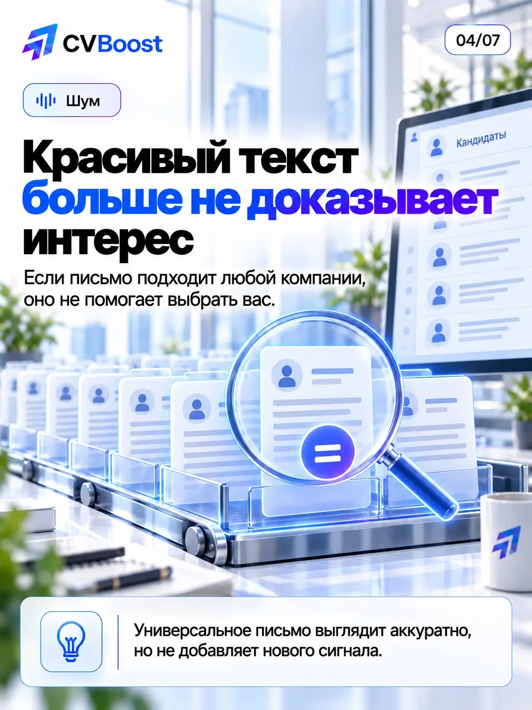 ✉️ Идеальное письмо стало обычным | Сетка — социальная сеть от hh.ru