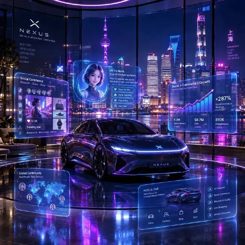 Обзор главных инструментов автомаркетинга в Китае 🇨🇳🚗
Китайский авторынок сегодня — это витрина цифрового будущего, где продвижение авто ушло от классической рекламы к ИИ-экосистемам | Сетка — социальная сеть от hh.ru