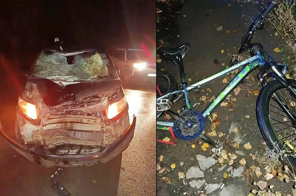 Ещё фото с места серьёзного ДТП в Енакиево, в результате которого погиб велосипедист | Сетка — социальная сеть от hh.ru