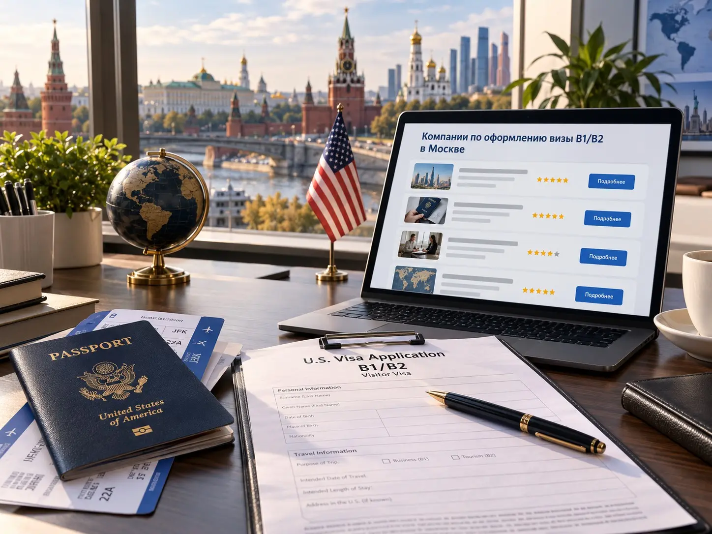 Компании Москвы по оформлению визы B1/B2 в США | Сетка — социальная сеть от hh.ru