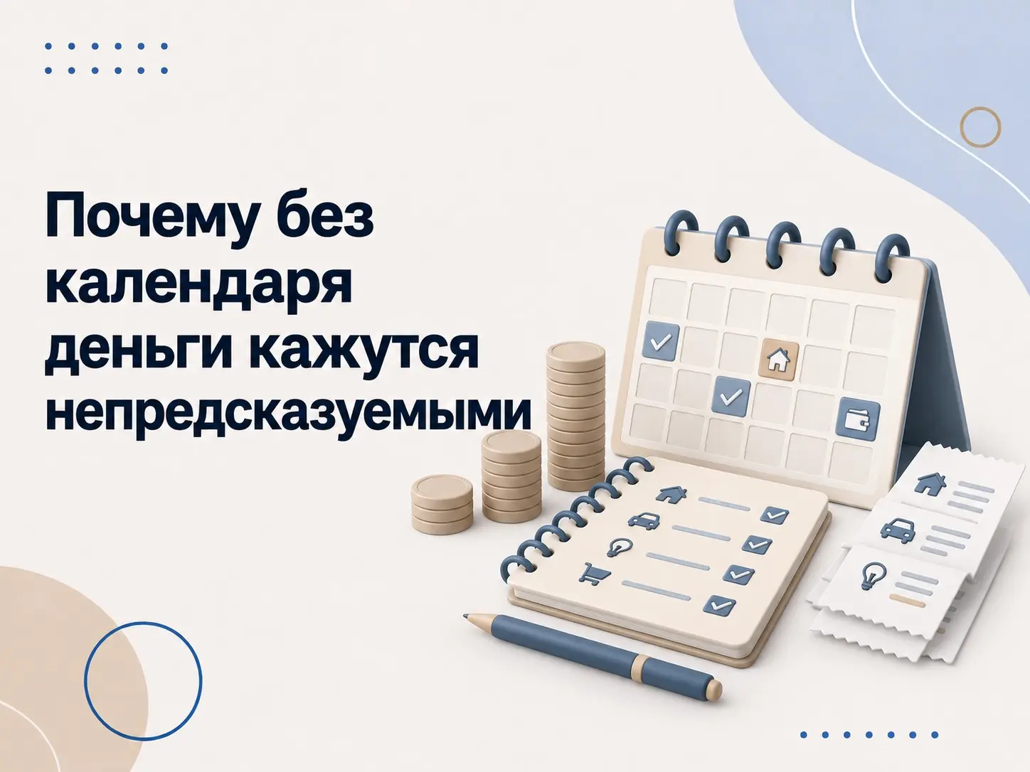 Почему без календаря деньги кажутся непредсказуемыми | Сетка — социальная сеть от hh.ru
