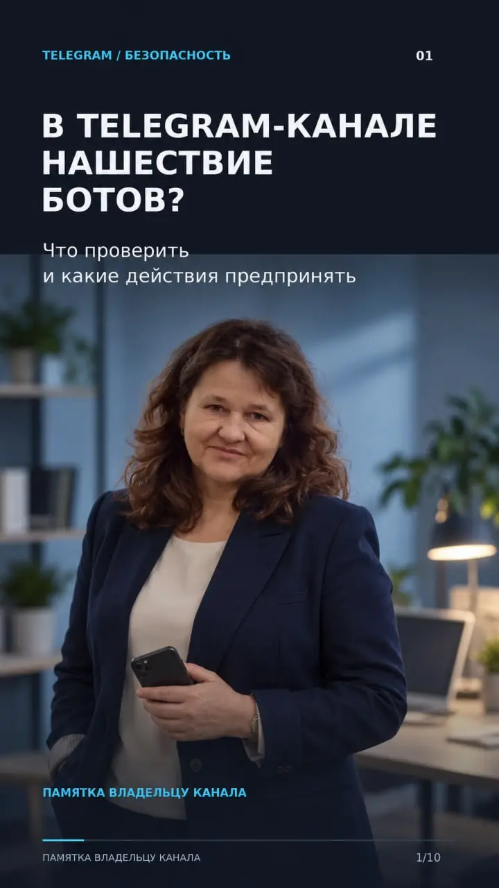 «Уберу ботов за пять минут. Добавьте меня в администраторы».
В канале появилась подозрительная активность, и вот вам уже предлагают быструю помощь в обмен на доступ. Стоит остановиться | Сетка — социальная сеть от hh.ru