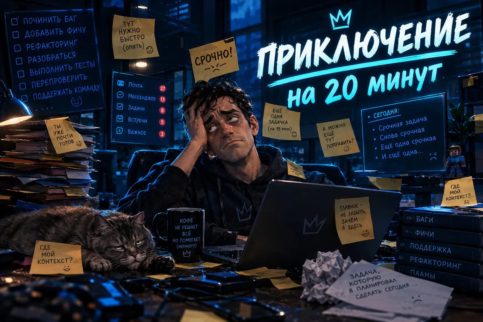 Приключение на 20 минут, вошли и вышли | Сетка — социальная сеть от hh.ru