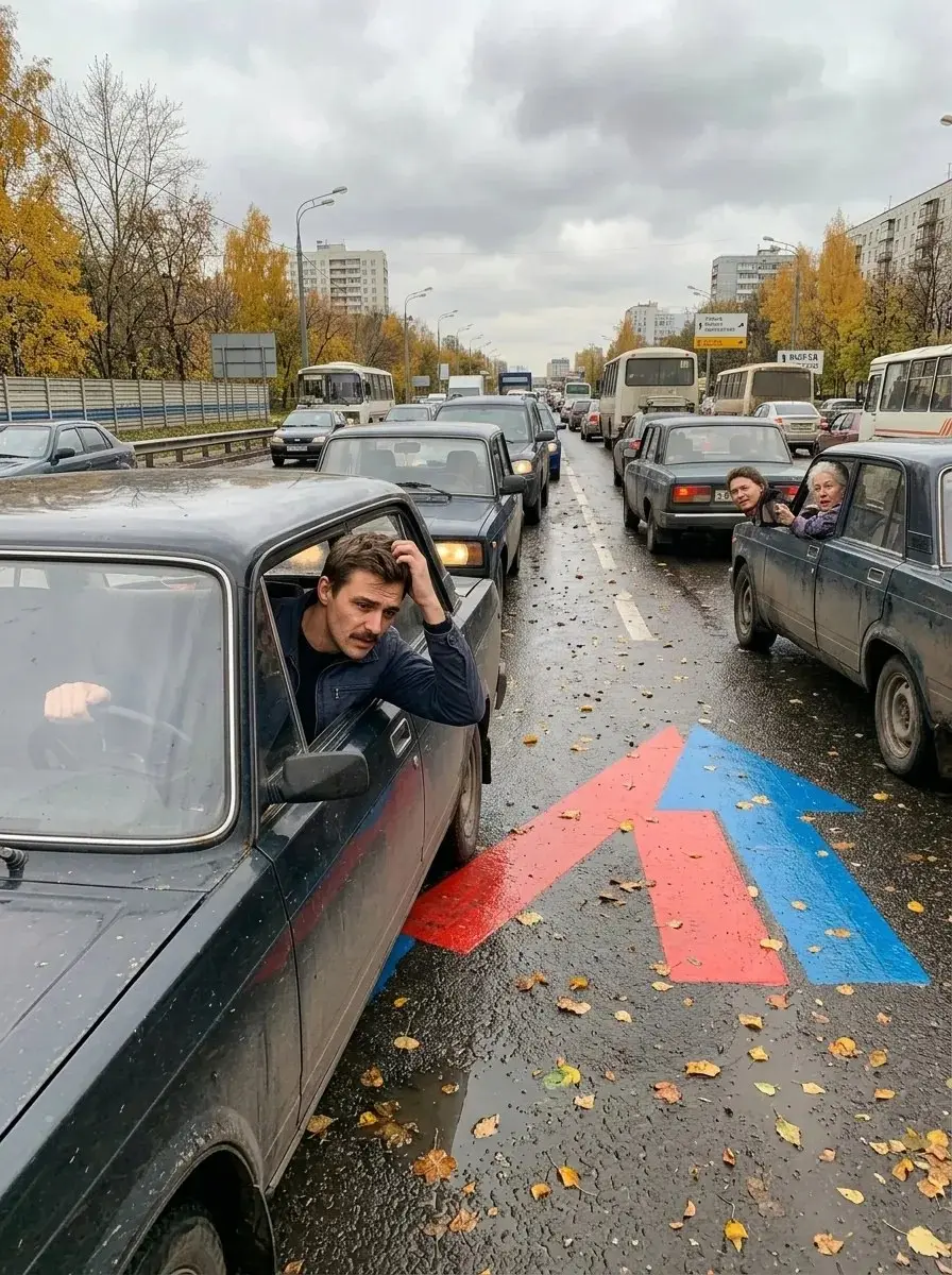 ЦОДД запустил цветную разметку на Дорохова | Сетка — социальная сеть от hh.ru