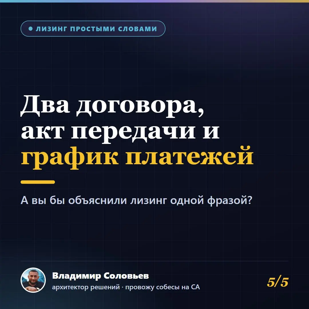 Лизинг глазами архитектора: что не влезает в аренду | Сетка — социальная сеть от hh.ru