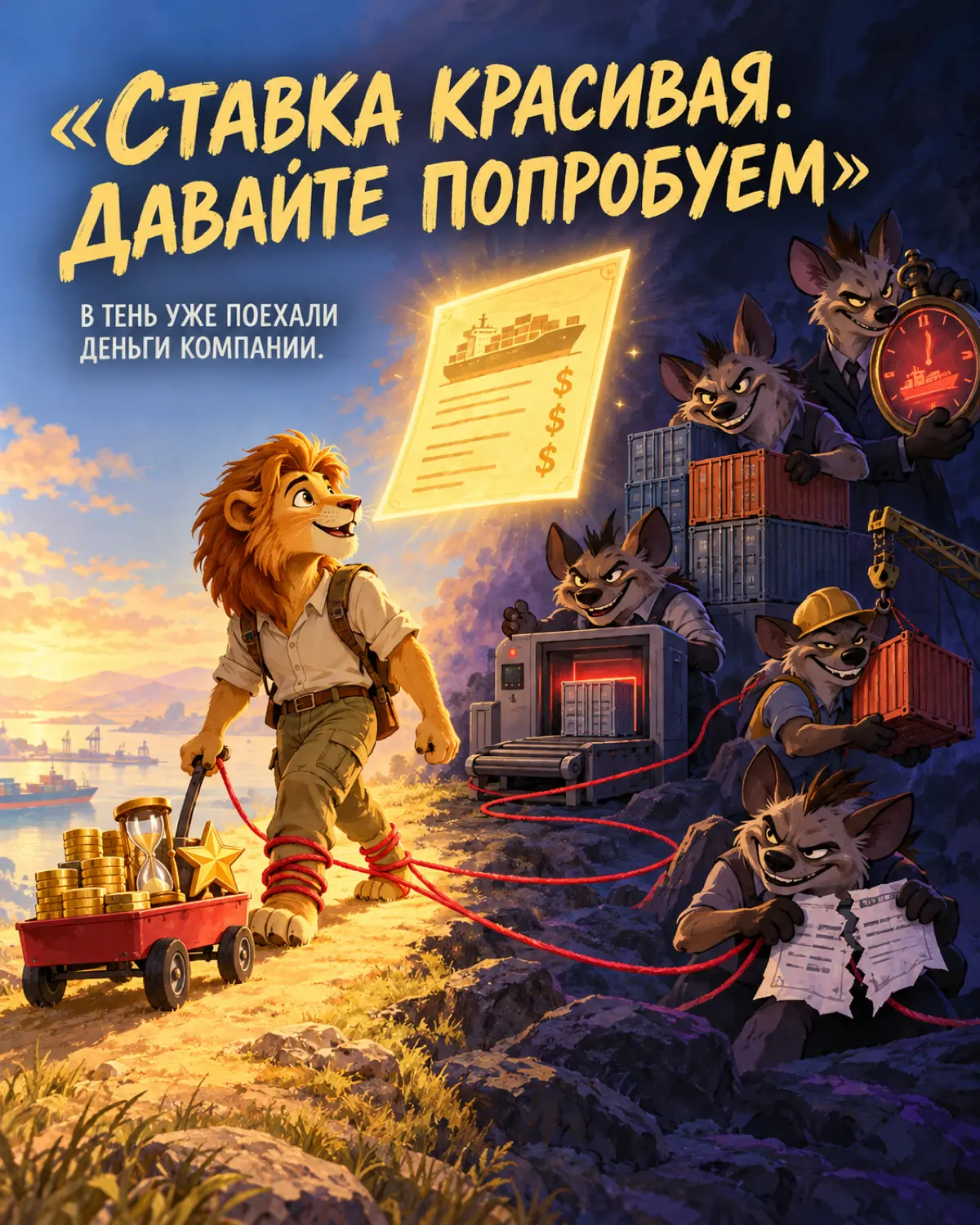 Лучший урок по стратегии в логистике я увидела в «Короле Льве» ( вчера вечером смотрели с детьми )
Это не кликбейт. И я сейчас не прикалываюсь | Сетка — социальная сеть от hh.ru